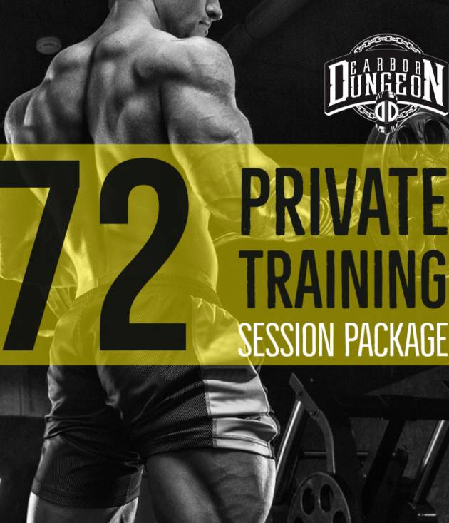 72 Personal Training sessions