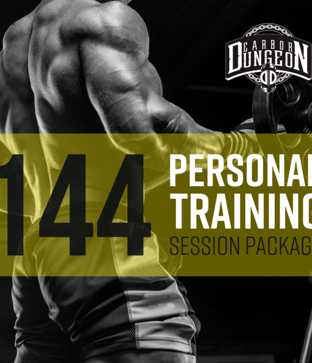 144 Personal Training sessions