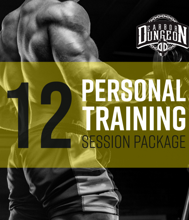 12 Personal Training sessions