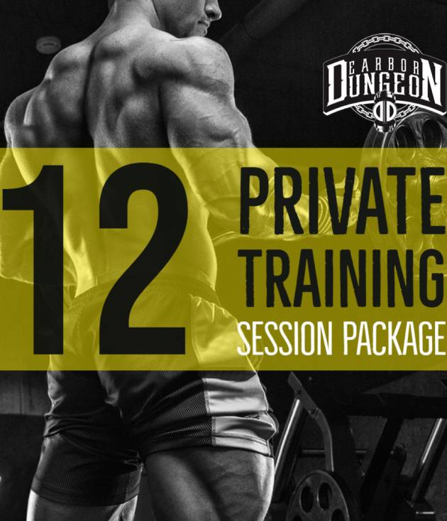 12 Personal Training sessions